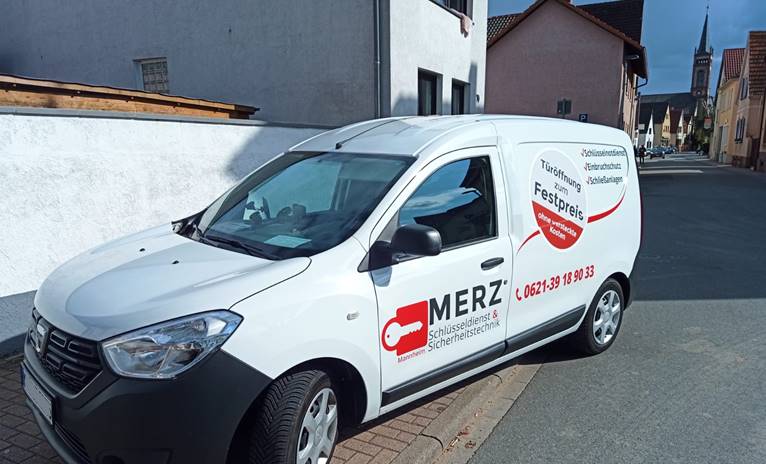 Unser Einsatzfahrzeug für den Außendienst Schlüsseldienst Heddesheim Festpreis