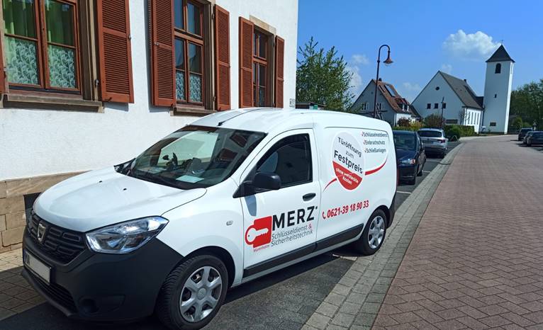 Unser Einsatzfahrzeug für den Außendienst Schlüsseldienst Maxdorf Festpreis