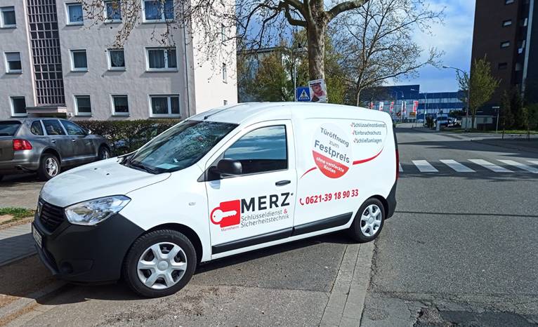 Unser Einsatzfahrzeug für den Außendienst Schlüsseldienst Viernheim festpreis